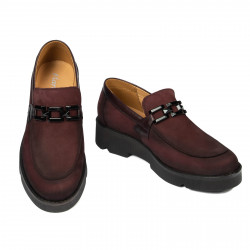 Γυναικεία καζουάλ παπούτσια 6056 bufo bordo