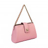 Τσάντα ώμου γυναικεία 003g ροζ baby pink