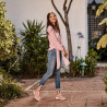 Γυναικεία casual παπούτσια 6052 ροζ lifestyle