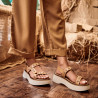 Γυναικείες σανδάλια 5083 camel