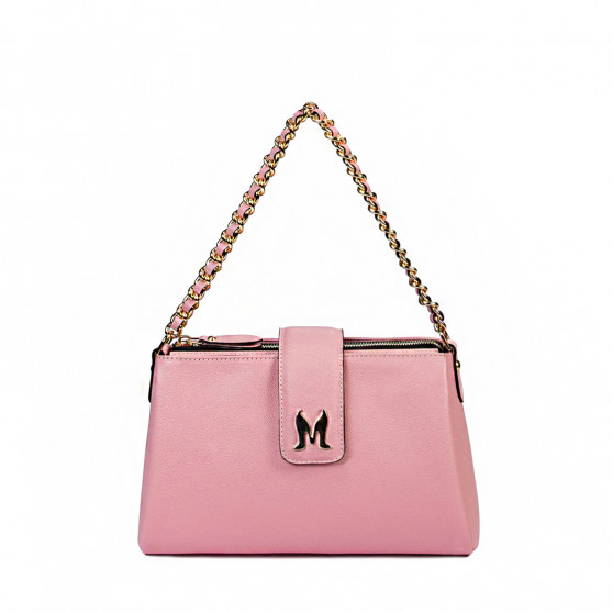 Τσάντα ώμου γυναικεία 003g ροζ baby pink Τσάντα ώμου γυναικεία 003g ροζ baby pink