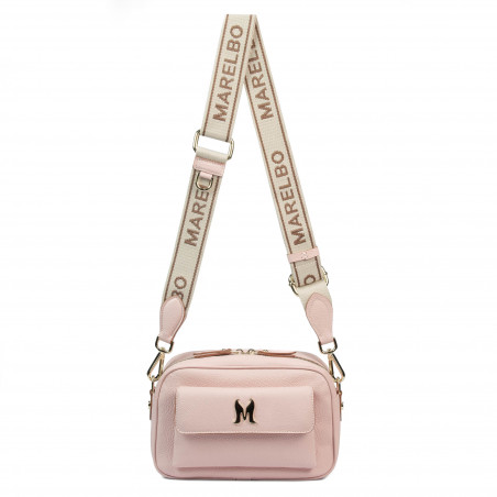 Γυναικεία τσάντα ώμου 006g ροζ baby pink