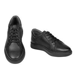 Ανδρικά παπούτσια casual/sport 954 μαύρο