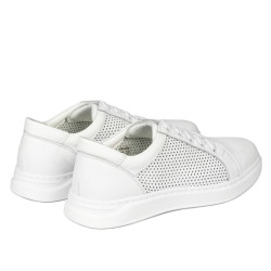 Ανδρικά παπούτσια casual/sport 954 λευκό