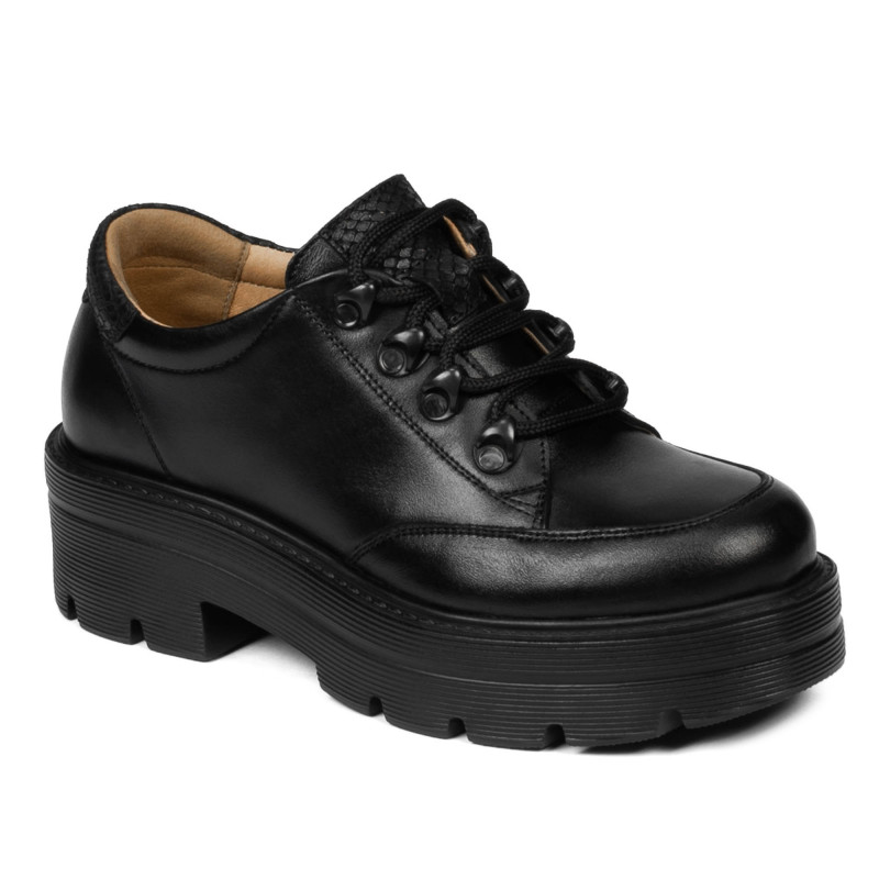 Γυναικείες casual παπούτσια 6064 μαύρο συνδυασμένο