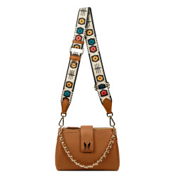 Τσάντα γυναικεία ώμου 003g camel