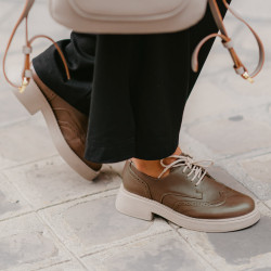 Γυναικεία casual παπούτσια 6067 καφέ lifestyle