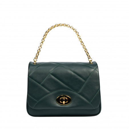 Γυναικεία τσάντα ώμου 005g forest green