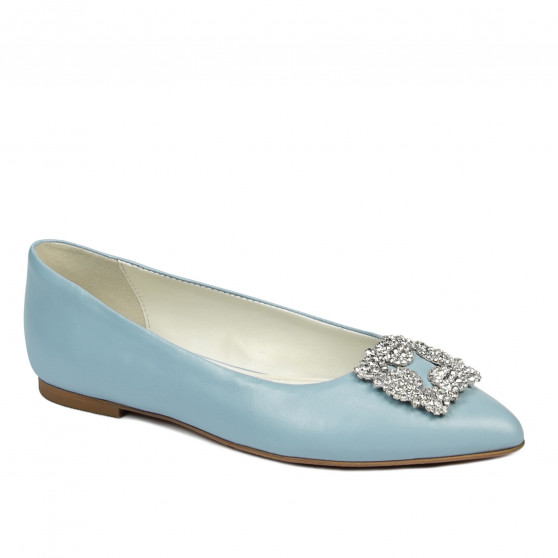 Μπαλαρίνες γυναικείες 1301 baby blue Μπαλαρίνες γυναικείες 1301 baby blue