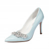 Γυναικεία κομψά παπούτσια 1300 baby blue