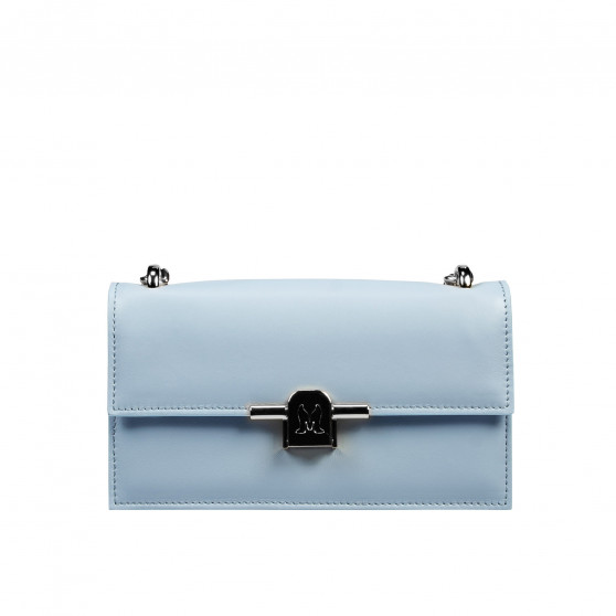 Τσάντα ώμου για γυναίκες 020g 01 baby blue Τσάντα ώμου για γυναίκες 020g 01 baby blue