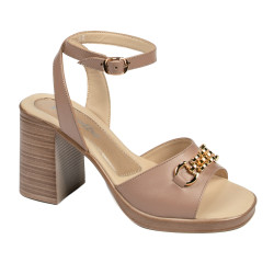 Γυναικεία σανδάλια 5109 camel