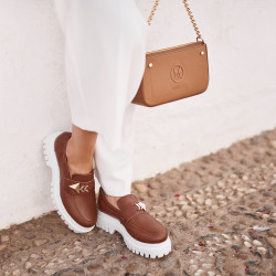 Γυναικεία casual παπούτσια 6072 καφέ lifestyle