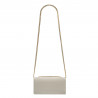 Τσάντα ώμου γυναικεία 012g light gray caviar