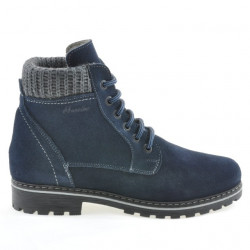 Γυναικείες μπότες 3269 indigo velur