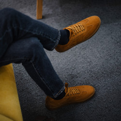 Ανδρικά παπούτσια casual/sport 968 bufo καφέ lifestyle
