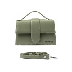 Γυναικεία τσάντα ώμου 028g 01 army green