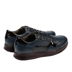 Ανδρικά casual/αθλητικά παπούτσια 916-1 indigo combinat