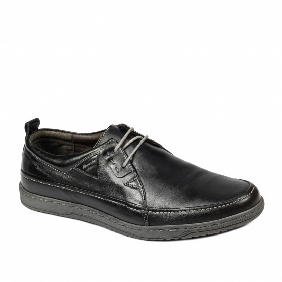 Ανδρικά casual παπούτσια 744 μαύρο Ανδρικά casual παπούτσια 744 μαύρο