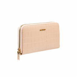Γυναικείο πορτοφόλι 201g croco peach