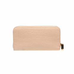 Γυναικείο πορτοφόλι 201g croco peach