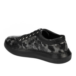 Ανδρικά casual/αθλητικά παπούτσια 841-1 γκρι καμουφλάζ