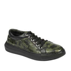 Ανδρικά casual/αθλητικά παπούτσια 841-1 πράσινο καμουφλάζ