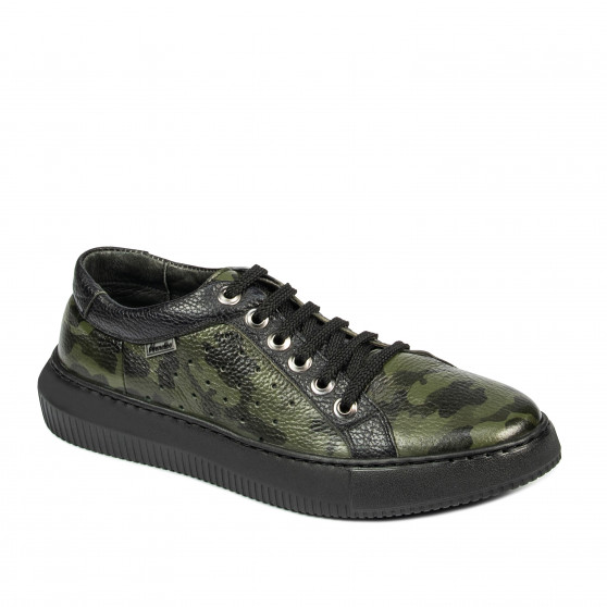 Ανδρικά casual/αθλητικά παπούτσια 841-1 πράσινο καμουφλάζ Ανδρικά casual/αθλητικά παπούτσια 841-1 πράσινο καμουφλάζ