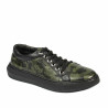 Ανδρικά casual/αθλητικά παπούτσια 841-1 πράσινο καμουφλάζ