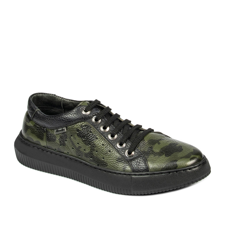 Ανδρικά casual/αθλητικά παπούτσια 841-1 πράσινο καμουφλάζ