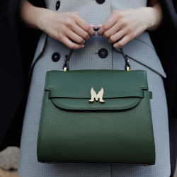 Γυναικεία τσάντα ώμου 033g forest green lifestyle