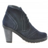 Γυναικείες μπότες 3230 indigo velur