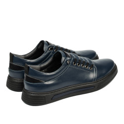 Ανδρικά παπούτσια casual 982 indigo συνδυασμένα