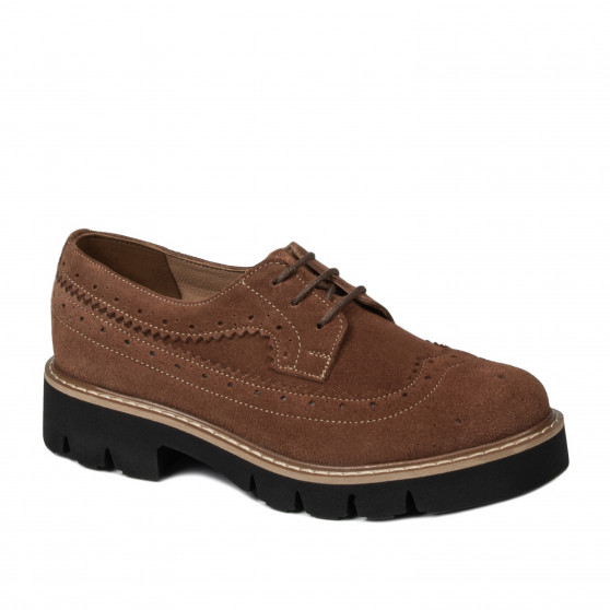 Γυναικεία casual παπούτσια 6085 bufo καφέ