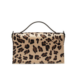 Τσάντα γυναικεία χειρός 039g 01 cavallino leopard