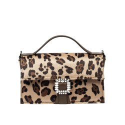 Τσάντα γυναικεία χειρός 039g 01 cavallino leopard