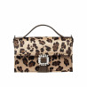 Τσάντα γυναικεία χειρός 039g 01 cavallino leopard