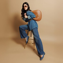 Γυναικεία τσάντα ώμου 036g camel lifestyle
