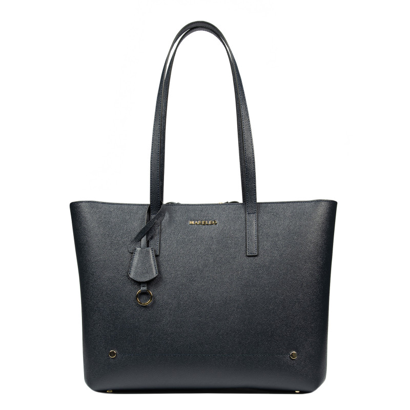 Γυναικεία τσάντα ώμου 034g indigo safiano