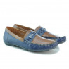 Μοκασίνια ανδρικά 737 indigo+καφέ