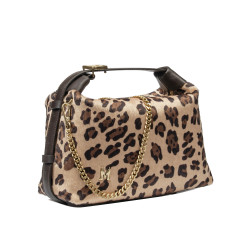 Τσάντα γυναικεία χειρός 037g cavallino leopard
