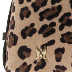 Τσάντα γυναικεία χειρός 037g cavallino leopard