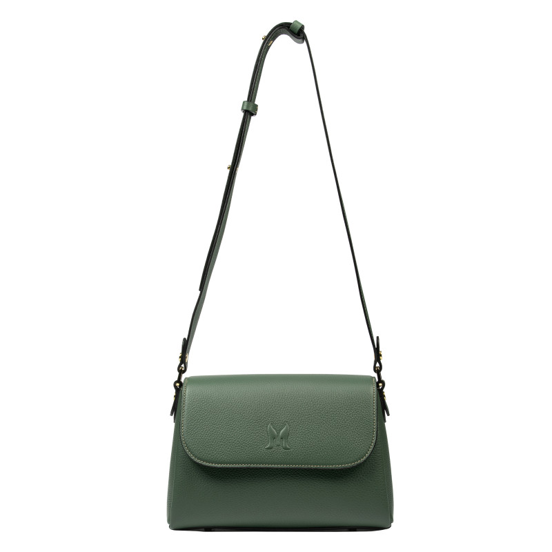 Τσάντα ώμου γυναικεία 040g forest green
