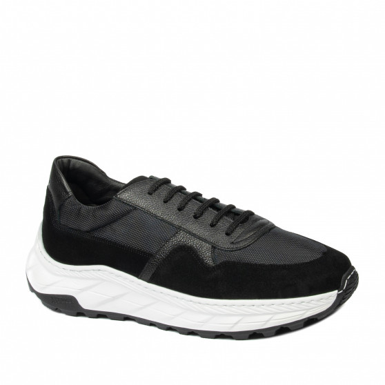 Ανδρικά παπούτσια casual/sport 986 μαύρο συνδυασμένο Ανδρικά παπούτσια casual/sport 986 μαύρο συνδυασμένο