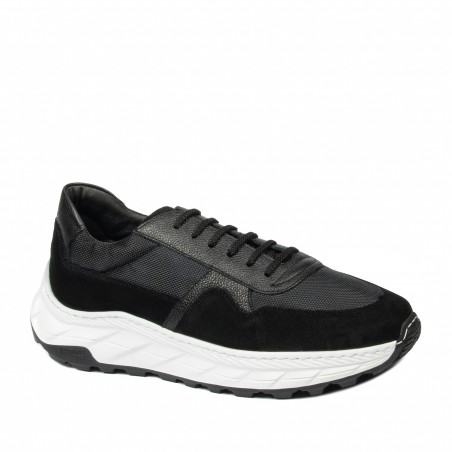 Ανδρικά παπούτσια casual/sport 986 μαύρο συνδυασμένο
