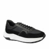 Ανδρικά παπούτσια casual/sport 986 μαύρο συνδυασμένο