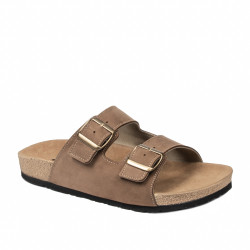 Ανδρικά σανδάλια 365 καφέ nubuck