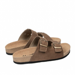 Ανδρικά σανδάλια 365 καφέ nubuck