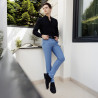Ανδρικά casual παπούτσια 989 μαύρο βελούδο lifestyle
