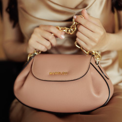 Τσάντα γυναίκεια ώμου 027g poudre rose lifestyle